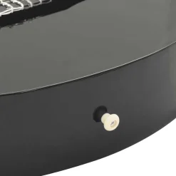 vidaXL Guitarra clásica occidental con ecualizador y 6 cuerdas Negro Sale