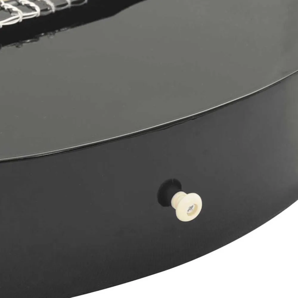vidaXL Guitarra clásica occidental con ecualizador y 6 cuerdas Negro Sale
