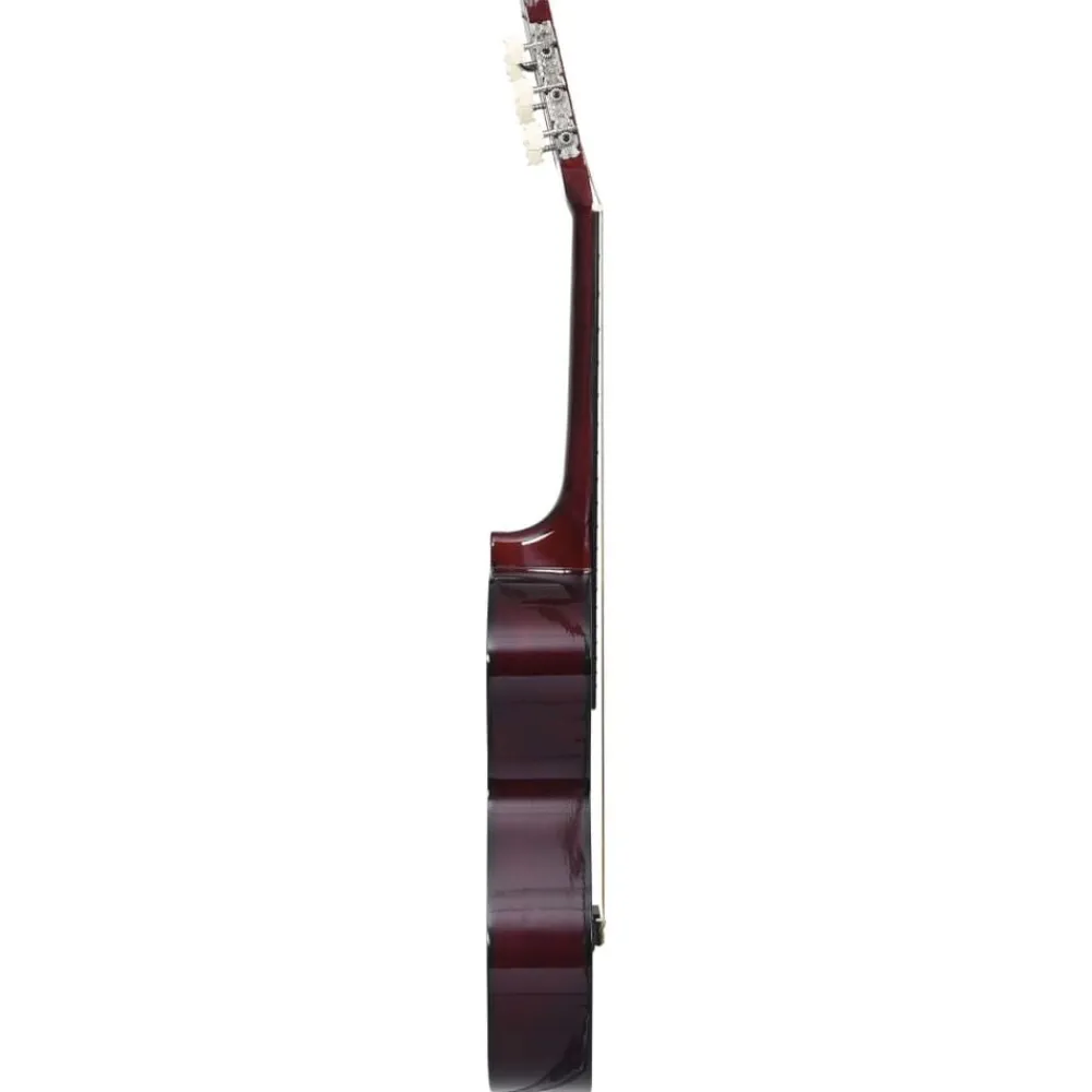 vidaXL Guitarra clásica para principiantes con funda 4/4 39" Marrón claro New