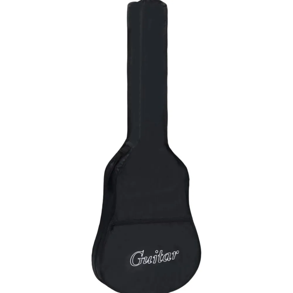vidaXL Guitarra clásica para principiantes con funda 4/4 39" Marrón claro New