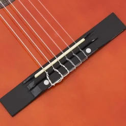 vidaXL Arte Y Ocio-Guitarra clásica para principiantes madera tilo negro 4/4 39