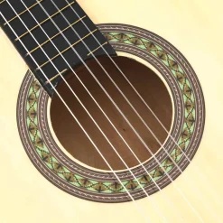 vidaXL Arte Y Ocio-Guitarra clásica para principiantes madera tilo negro 4/4 39