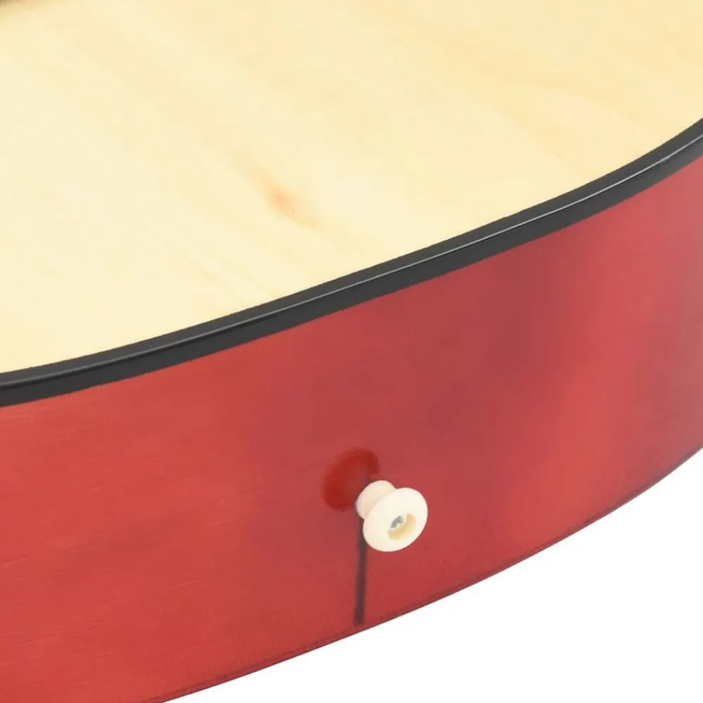 vidaXL Arte Y Ocio-Guitarra clásica para principiantes madera tilo negro 4/4 39"