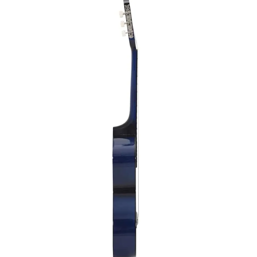 vidaXL Arte Y Ocio-Guitarra Clásica Western Cutaway con 6 cuerdas 38"