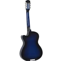 vidaXL Arte Y Ocio-Guitarra Clásica Western Cutaway con 6 cuerdas 38