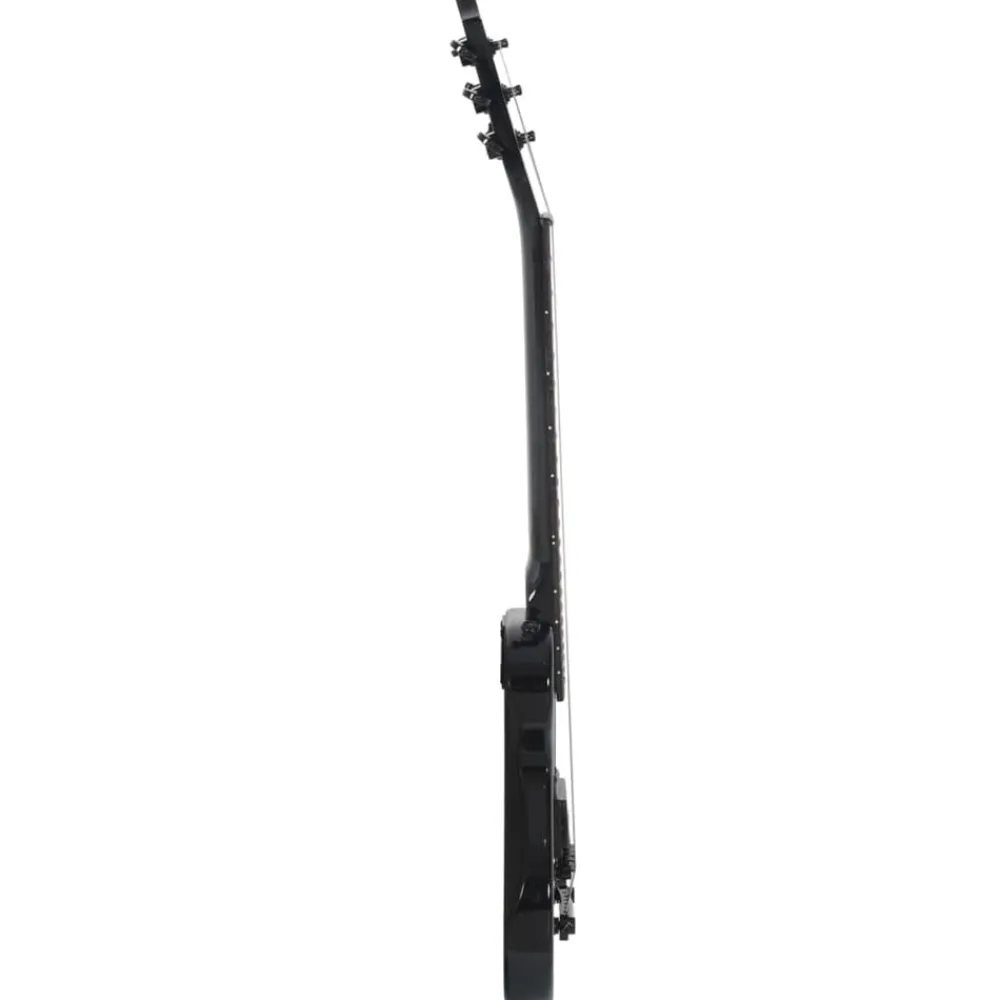 vidaXL Guitarra eléctrica para niños con funda 3/4 30" Negro Best