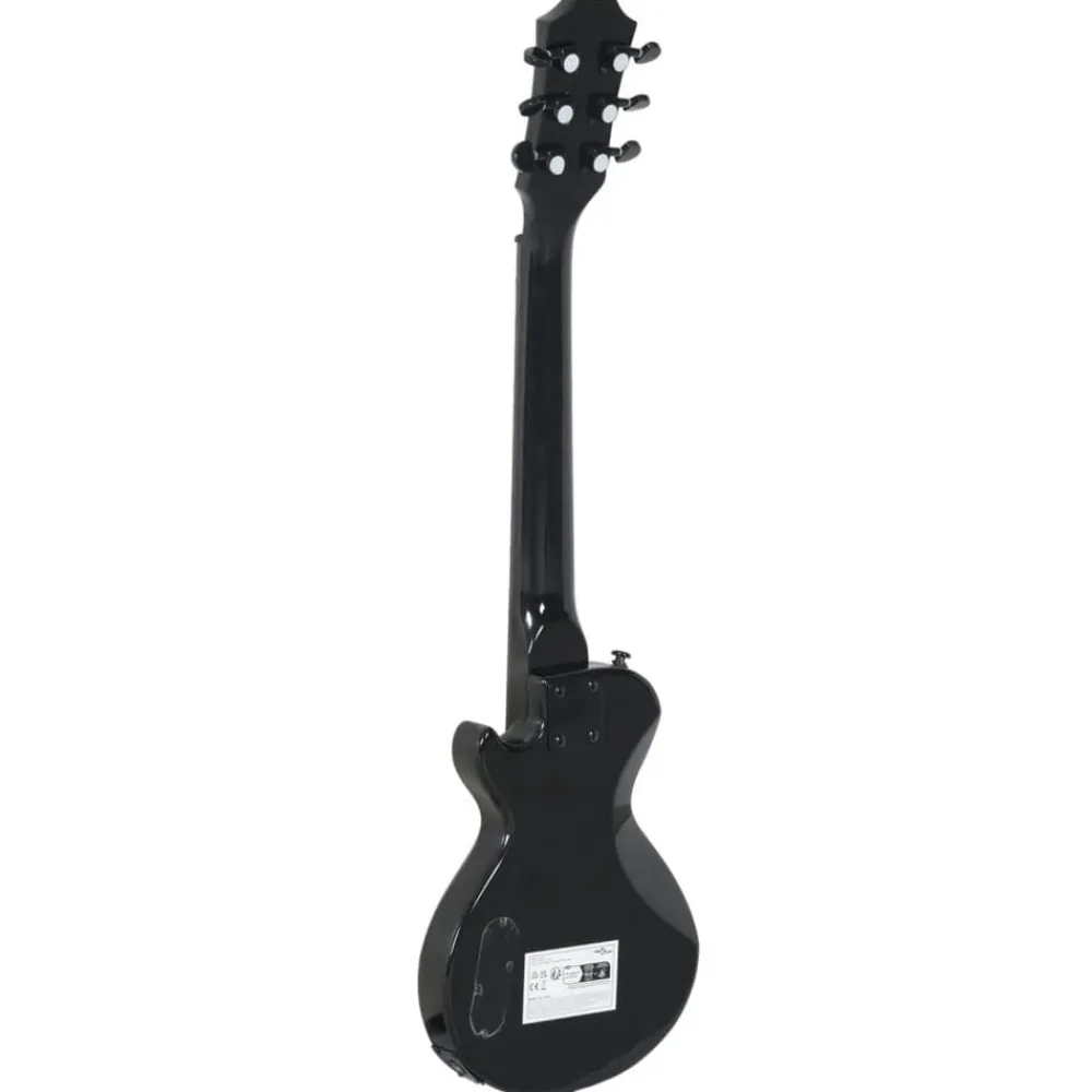 vidaXL Guitarra eléctrica para niños con funda 3/4 30" Negro Best