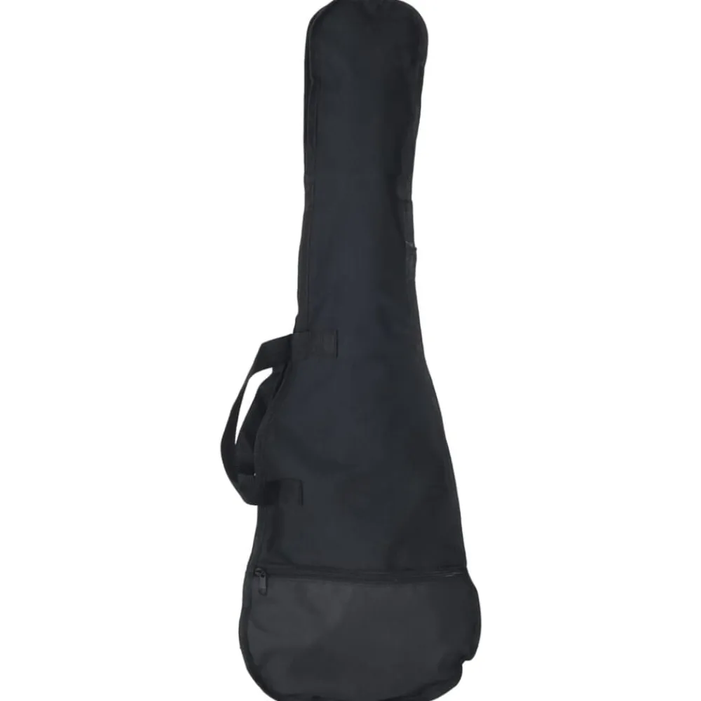 vidaXL Arte Y Ocio-Guitarra eléctrica para niños con funda marrón y blanco 3/4 30"