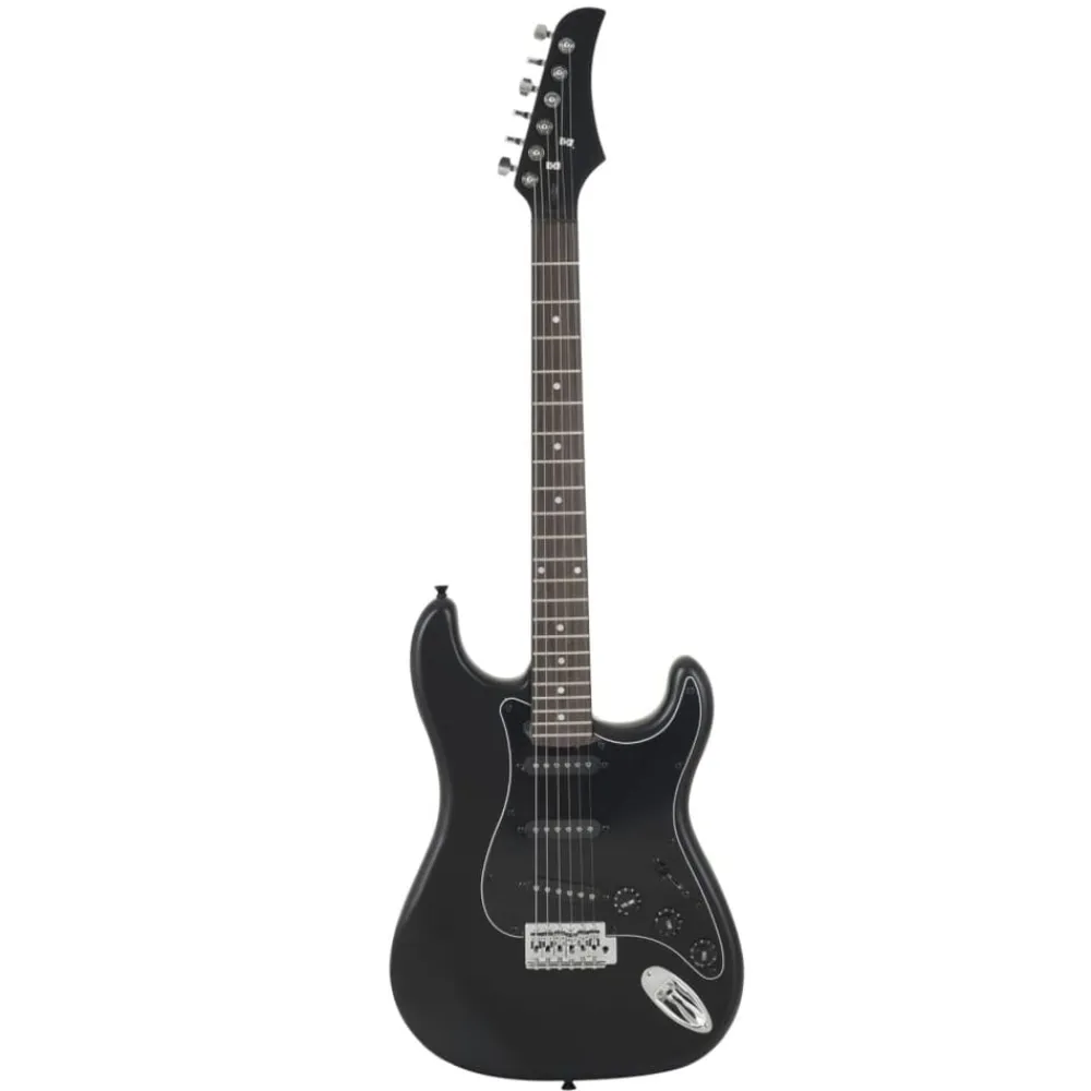 vidaXL Guitarra eléctrica para principiantes con funda 4/4 39" Negro Online