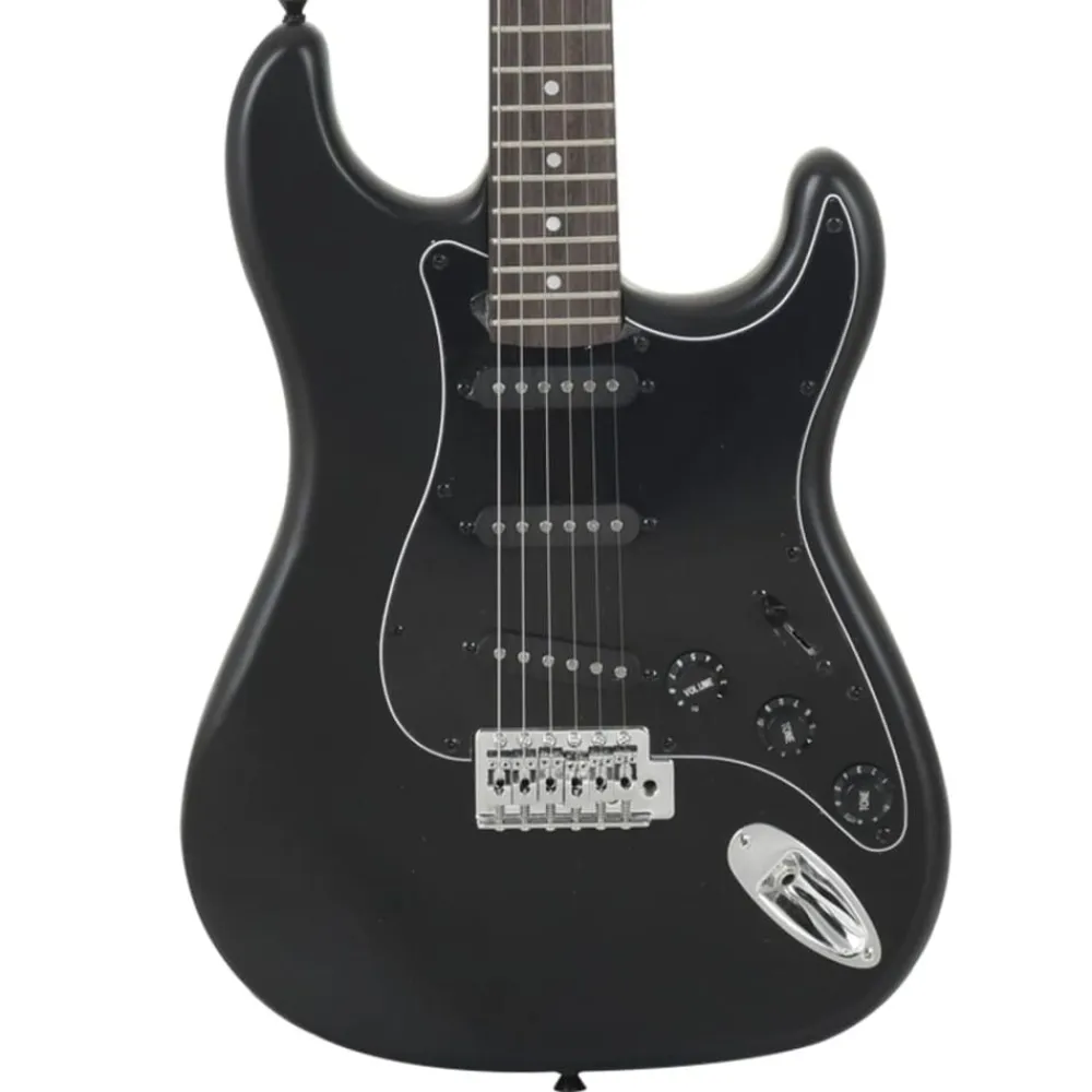 vidaXL Guitarra eléctrica para principiantes con funda 4/4 39" Negro Online