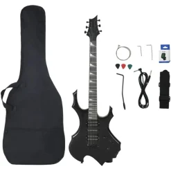 vidaXL Arte Y Ocio-Guitarra eléctrica para principiantes con funda 4/4 39"