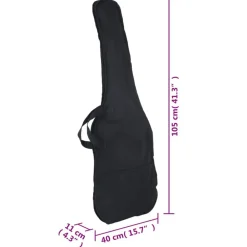 vidaXL Arte Y Ocio-Guitarra eléctrica para principiantes con funda 4/4 39