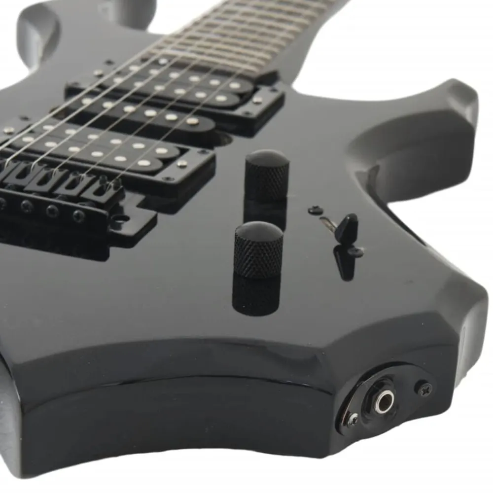 vidaXL Arte Y Ocio-Guitarra eléctrica para principiantes con funda 4/4 39"