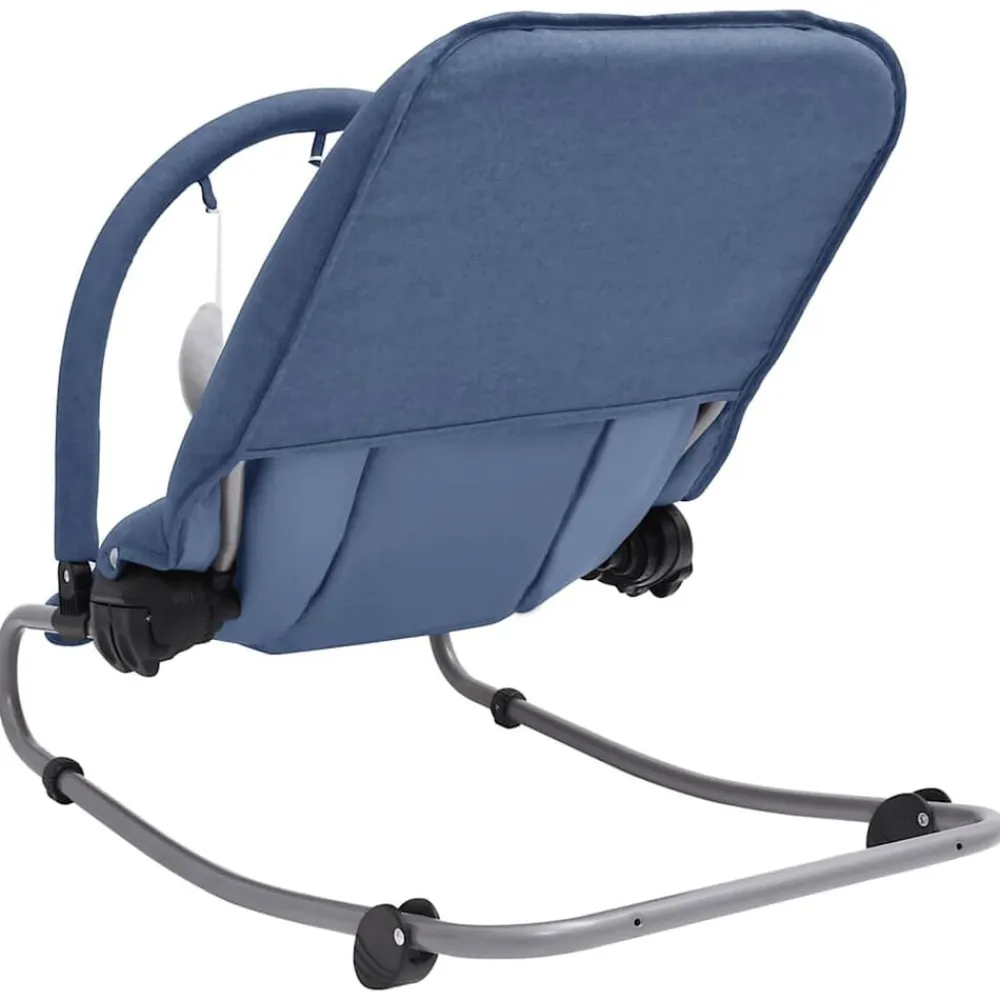 Niños vidaXL Juguetes Y Actividades Para Bebés-Hamaca mecedora para bebés de acero