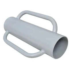 vidaXL Herramienta para poner postes de valla con asas acero New
