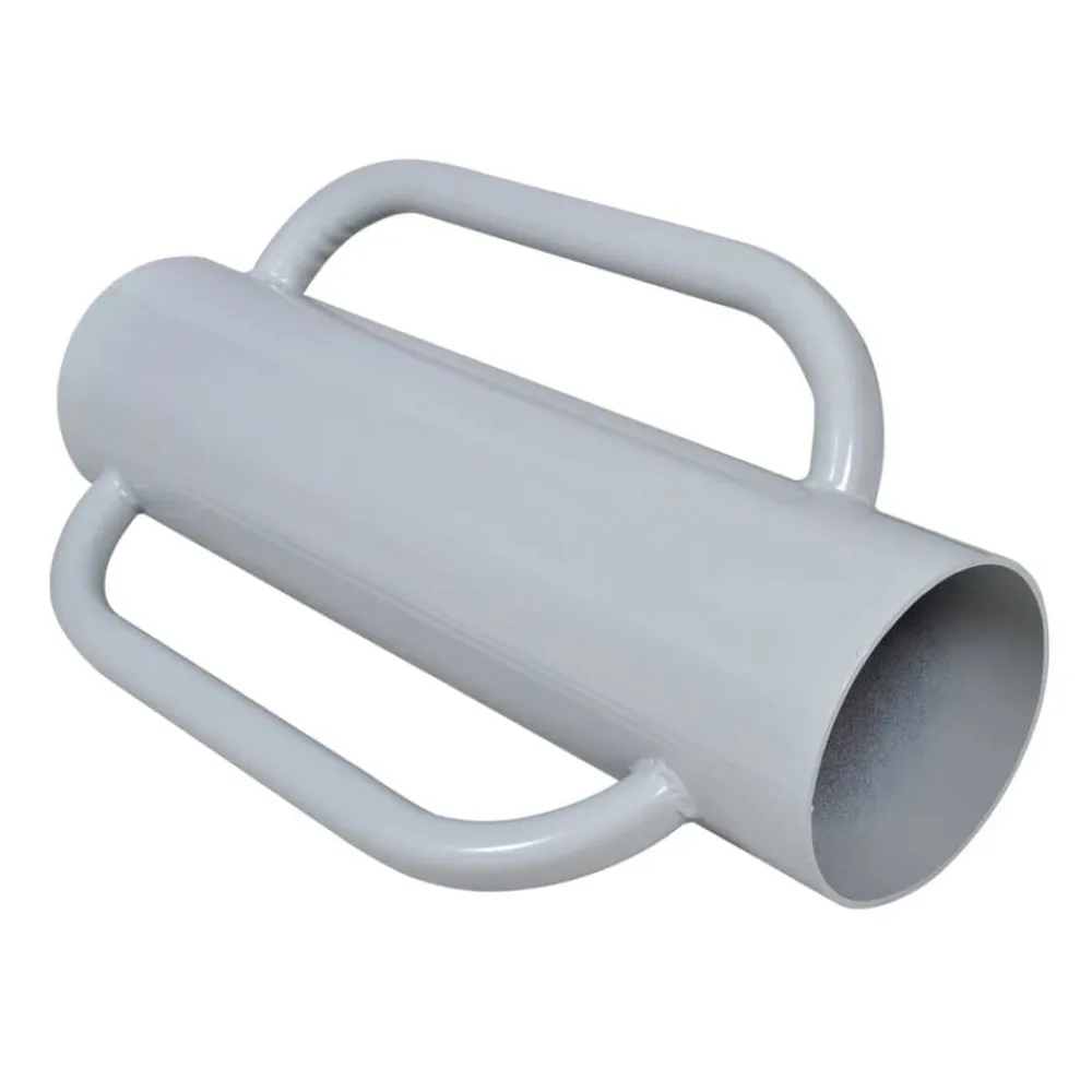 vidaXL Herramienta para poner postes de valla con asas acero New
