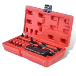 vidaXL Equipo & Herramientas De Taller-Herramienta remachadora para cadenas de moto universal