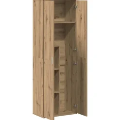 vidaXL Armarios Y Almacenamiento-Highboard 60 x 35 x 180 cm Madera contrachapada