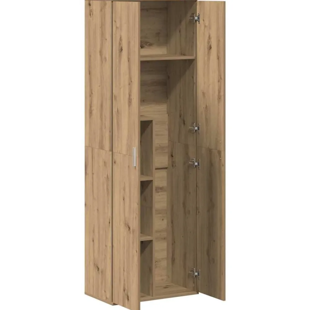 vidaXL Armarios Y Almacenamiento-Highboard 60 x 35 x 180 cm Madera contrachapada