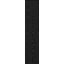 vidaXL Highboard 80 x 39 x 178 cm Madera contrachapada Roble negro
