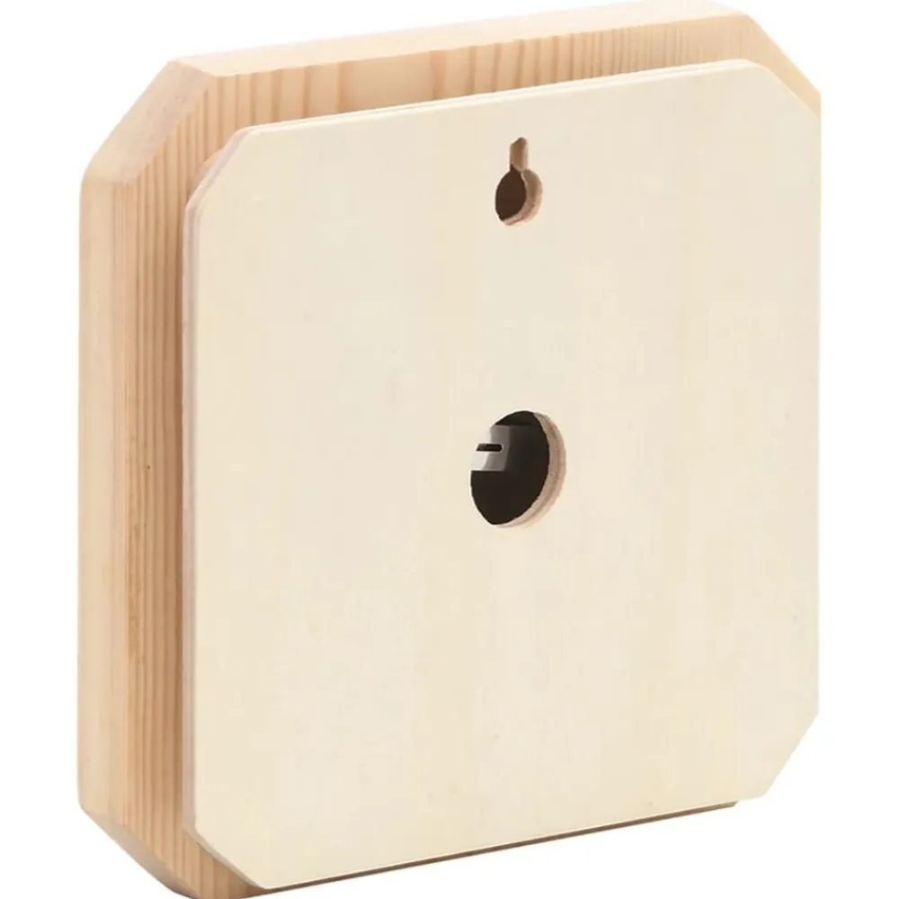 vidaXL Higrotermógrafo y reloj de arena para sauna 2 en 1 madera pino