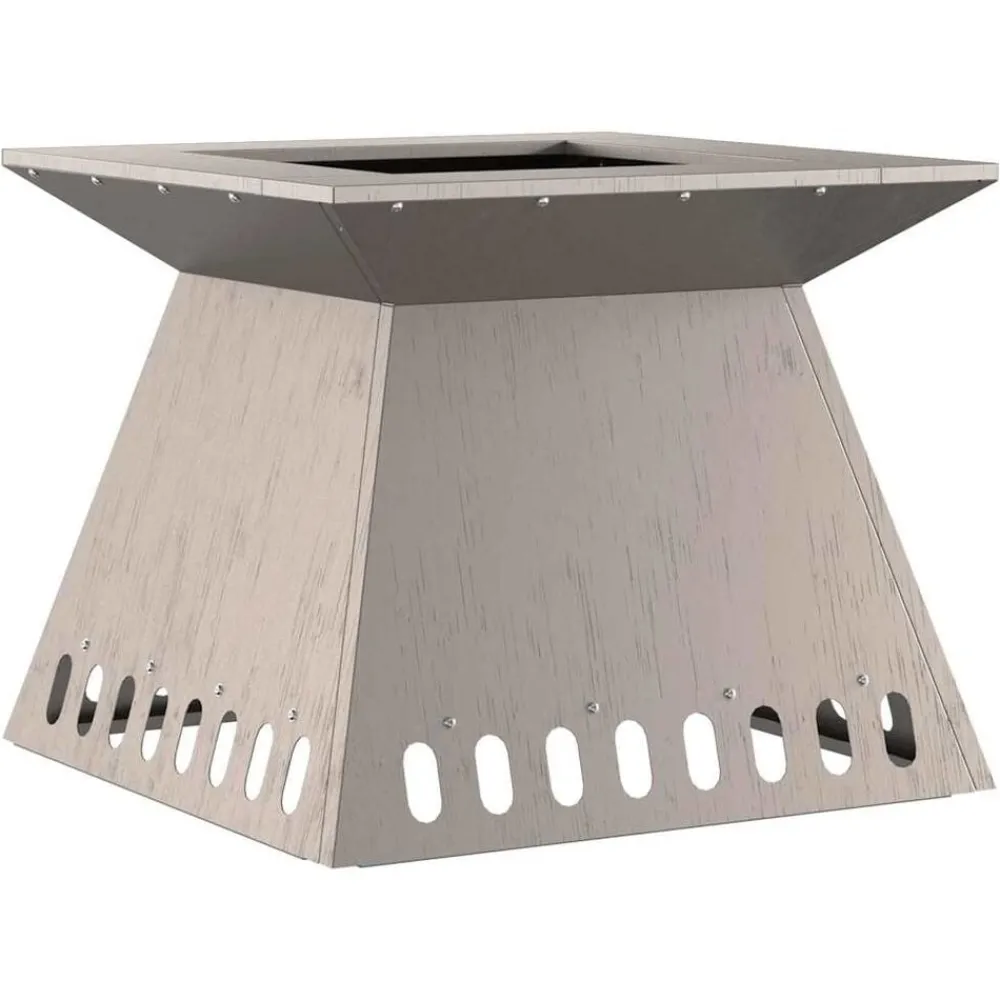 vidaXL Hoguera Marrón 48 x 48 x 40 cm Acero autopatinable Acero oxidado/marrón Sale