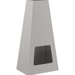 vidaXL Hoguera Marrón 50 x 35 x 100 cm Acero autopatinable Acero oxidado/marrón
