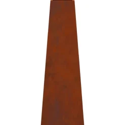vidaXL Hoguera Marrón 50 x 35 x 100 cm Acero autopatinable Acero oxidado/marrón
