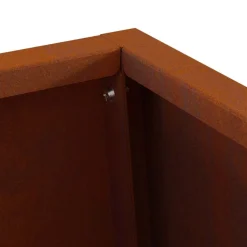 vidaXL Hoguera Marrón 50 x 35 x 100 cm Acero autopatinable Acero oxidado/marrón