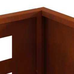 vidaXL Chimeneas-Hoguera Marrón 50 x 30 x 40 cm Acero