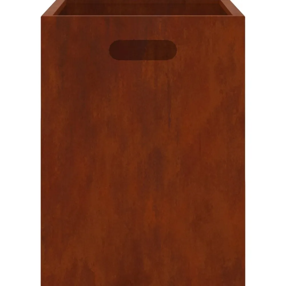 vidaXL Chimeneas-Hoguera Marrón 50 x 30 x 40 cm Acero