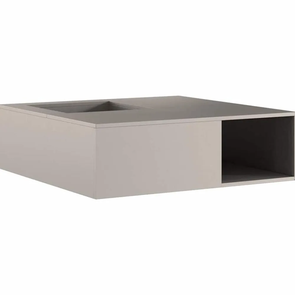 vidaXL Hoguera Marrón 100 x 100 x 30 cm Acero autopatinable Acero oxidado/marrón New