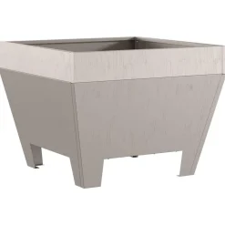 vidaXL Hoguera Marrón 50 x 50 x 38 cm Acero autopatinable Acero oxidado/marrón New