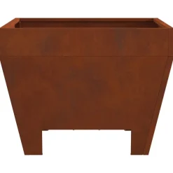 vidaXL Hoguera Marrón 50 x 50 x 38 cm Acero autopatinable Acero oxidado/marrón New
