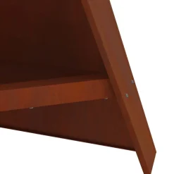 vidaXL Hoguera Marrón 58 x 40 x 100 cm Acero autopatinable Acero oxidado/marrón Hot