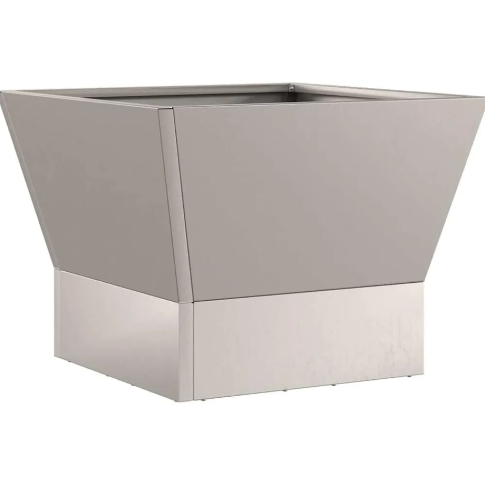 vidaXL Hoguera Marrón 40 x 40 x 35 cm Acero autopatinable Acero oxidado/marrón Sale