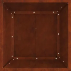 vidaXL Hoguera Marrón 40 x 40 x 35 cm Acero autopatinable Acero oxidado/marrón Sale
