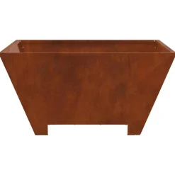 vidaXL Hoguera Marrón 60 x 60 x 30 cm Acero al carbono Acero oxidado/marrón Clearance