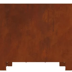 vidaXL Hoguera Marrón 60 x 60 x 30 cm Acero al carbono Acero oxidado/marrón Clearance
