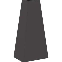 vidaXL Chimeneas-Hoguera Negro 50 x 35 x 100 cm Acero