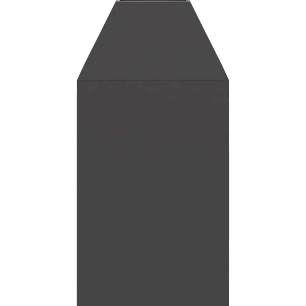 vidaXL Chimeneas-Hoguera Negro 50 x 50 x 100 cm Acero