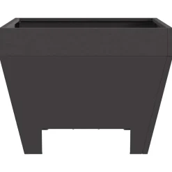 vidaXL Hoguera Negro 50 x 50 x 38 cm Acero Acero laminado en fr&iacute;o/negro Best