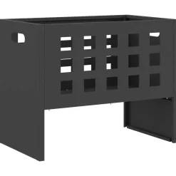 vidaXL Chimeneas-Hoguera Negro 50 x 30 x 40 cm Acero