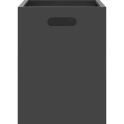 vidaXL Chimeneas-Hoguera Negro 50 x 30 x 40 cm Acero