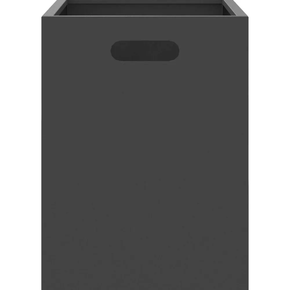 vidaXL Chimeneas-Hoguera Negro 50 x 30 x 40 cm Acero
