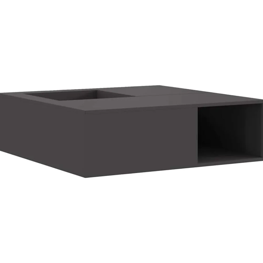 vidaXL Hoguera Negro 100 x 100 x 30 cm Acero Acero laminado en frío/negro Best