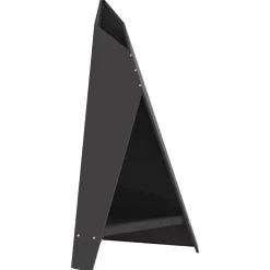 vidaXL Hoguera Negro 58 x 40 x 100 cm Acero Acero laminado en fr&iacute;o/negro Discount