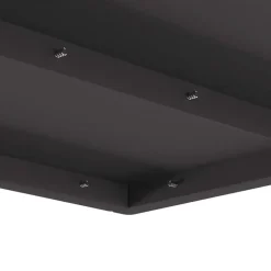 vidaXL Chimeneas-Hoguera Negro 60 x 60 x 30 cm Acero