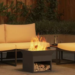 vidaXL Chimeneas-Hoguera 50 x 50 x 40 cm Acero