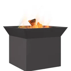 vidaXL Chimeneas-Hoguera 50 x 50 x 40 cm Acero